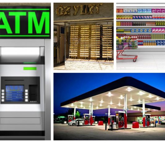 Dispozita per veprimtaritë tregtare si: hapja e filialeve që përmbajnë harame, bankomatet, argjendarite, stacioneve te karburantit