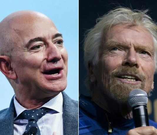 Miliarderët Branson dhe Bezos kërkuan hapësirë