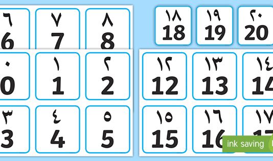 Shkrimi universal i numrave nga arabët, falë të cilëve mund të llogarisim dhe të shprehim të gjithë numrat