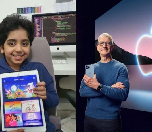 Shefi ekzekutiv i Apple, Tim Cook, vlerëson vajzën muslimane për zhvillimin e aplikacionit në moshën 8-vjeçare