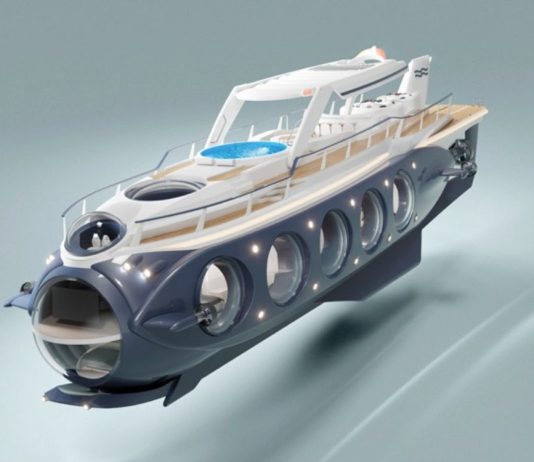 Nautilus, Jahti që mund të qëndrojë nën ujë për katër ditë