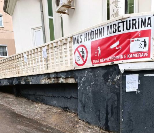 Largohen mbeturinat përreth xhamisë së ‘4 Llullave”, imami Husamedin Abazi: Hedhja e tyre në rrugë është mëkat