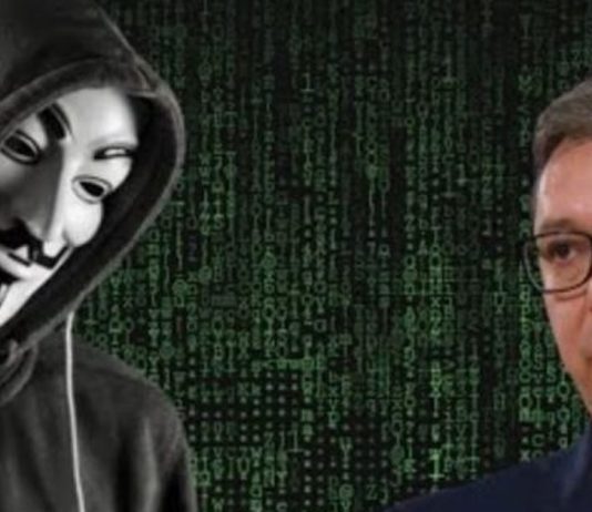 Anonymous sulmon disa faqe serbe të internetit