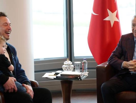 Presidenti Erdoğan takon Elon Muskun në Nju Jork