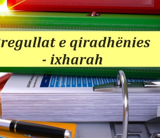 Rregullat e qiradhënies – ixharah