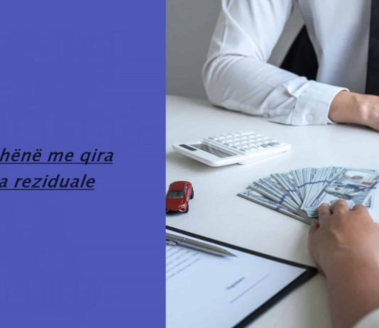 Aseti i dhënë me qira – vlera reziduale